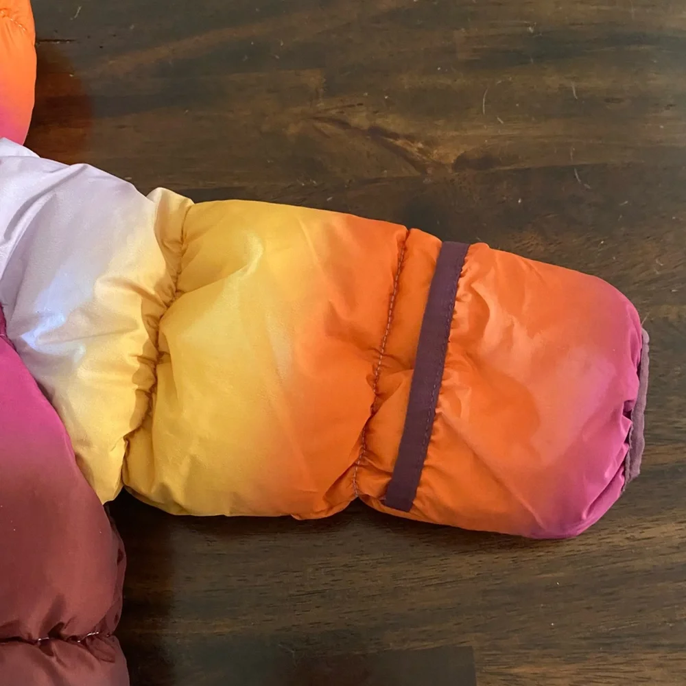 Molo Multicolor Hebe Glowy Rainbow Puffer Snowsuit - Picture 11 of 13
